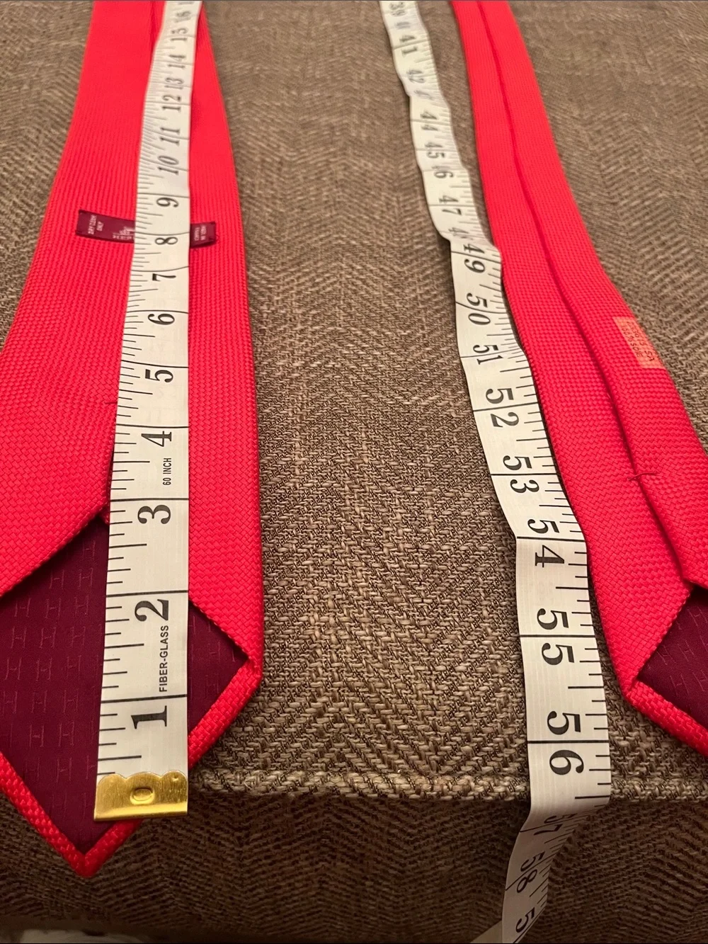 Hermes La Maison red knit